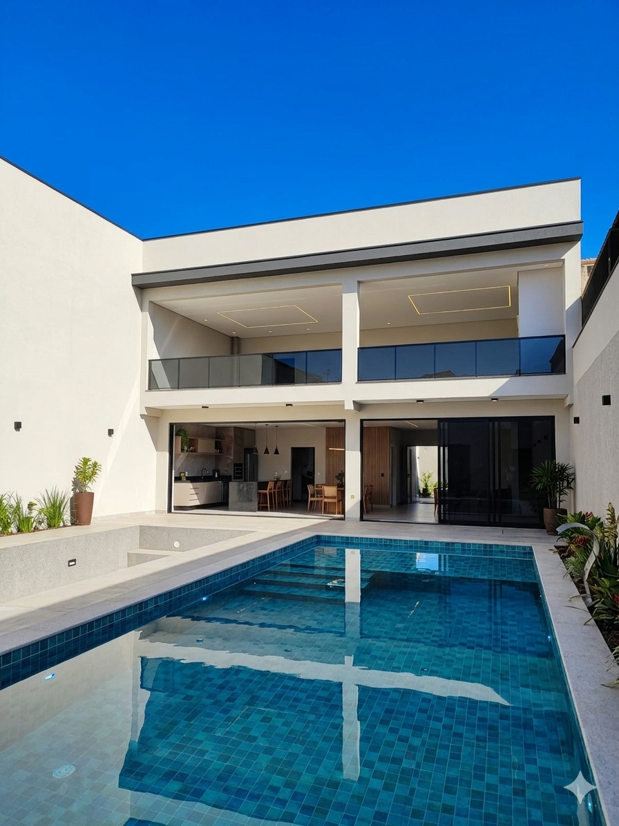 Residência com piscina