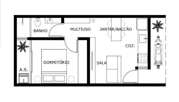Apartamentos e studios